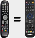 Replacement remote control for PRC30B