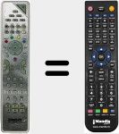 Télécommande pour remplacer RCS615SLM1 (21475220)