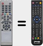 T&eacute;l&eacute;commande pour remplacer RC35SV