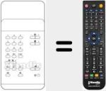 T&eacute;l&eacute;commande pour remplacer TC100