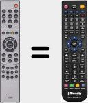 Replacement remote control for 2201-531