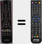 Télécommande pour remplacer DMB110HD