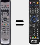 Télécommande pour remplacer RC145530200