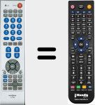 Télécommande pour remplacer KK-Y296