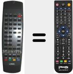 Télécommande pour remplacer 8133580 (26390413918)
