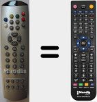 Replacement remote control for Pseudo-Cyberclick (Pseudocyberclick)