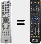 Replacement remote control for REM84 (RMC1816S2C)