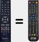 Mando a distancia sustituto de AK53