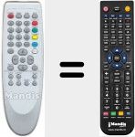 Télécommande pour remplacer M362 (35884520)