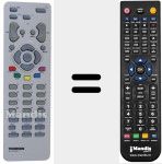 Replacement remote control for RCT311SF1G (36142930)
