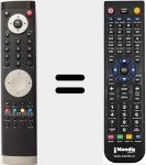 Replacement remote control for RC1800 (20469567)