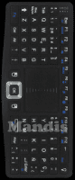 Original remote control BLUSENS WebTV-Lite