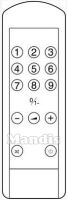Original remote control DECCA RC90