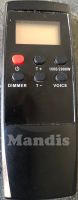 Original remote control EQUATION Fireplace2000w