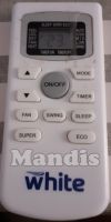 Original remote control WHITE WHITE001