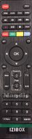 Original remote control IZIBOX BASICHD