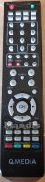 Original remote control Q-MEDIA QLE 1369D-EU