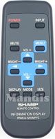Télécommande d'origine SHARP RRMCG1003MPPZ