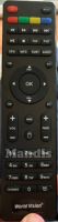 Original remote control WORLD VISION ITV 905X