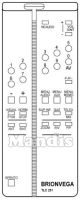 Original remote control BRIONVEGA 660.01.0251