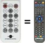 Replacement remote control AMETHYOT AIP