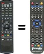 Replacement remote control LINKBOX RCHD9600