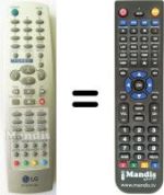 Mando a distancia equivalente LG SEC14629