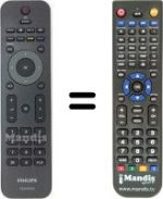 Télécommande équivalente SEC15846