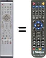 Télécommande équivalente SEC14455