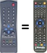 Replacement remote control WHV5980