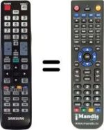 Mando a distancia equivalente Samsung SEC15984