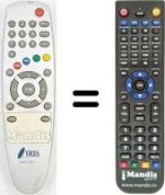 Replacement remote control WHV15545W