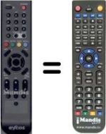 Télécommande équivalente WHV15197W