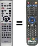 Télécommande équivalente WHV3393W