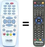 Replacement remote control Dreambox DM 500 S