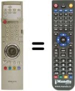 Télécommande équivalente 00308