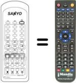 Télécommande équivalente 060-01223 / 307