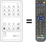 Télécommande équivalente 12 FACH