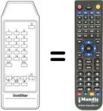 Télécommande équivalente COMMANDER