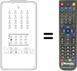 Replacement remote control T80