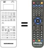 Télécommande équivalente V 2405