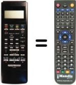 Télécommande équivalente 925TX1351