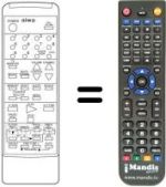 Télécommande équivalente 331 G