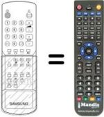 Replacement remote control 3F14-00033-071