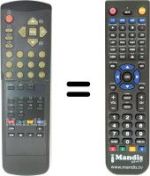 Télécommande équivalente 3F14-00037-280