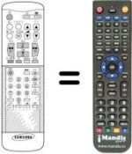 Télécommande équivalente 3F14-00040-140