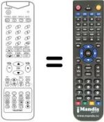 Télécommande équivalente 3F14-00048-140