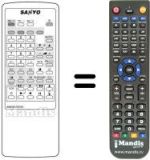 Mando a distancia equivalente 4AA4U1T0103