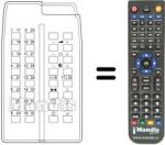 Replacement remote control 5014 1210