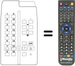 Replacement remote control 16 FACH